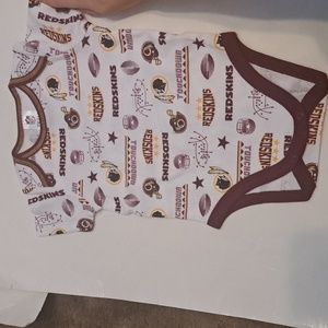 NWOT NFL Washington Redskins Onesie